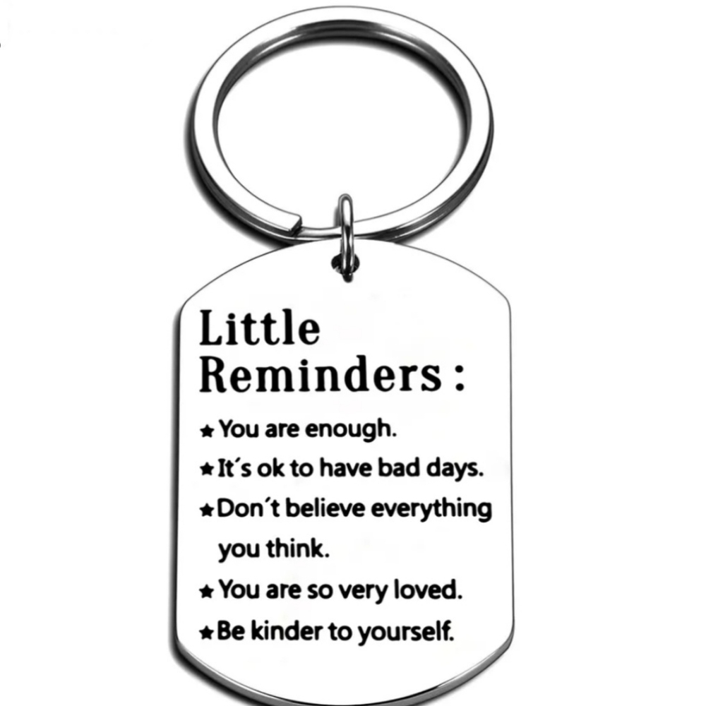Little Reminders Keychain, Inspiration Keychain, Fun Keychain, Motivation